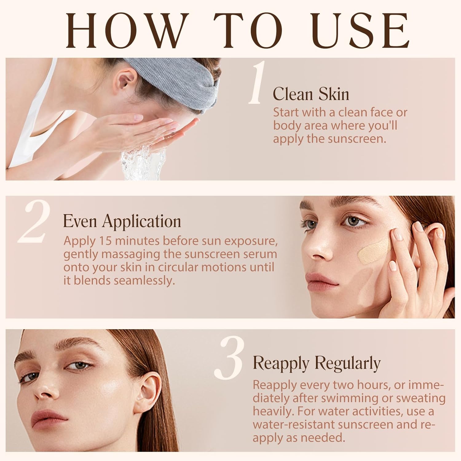 Foundation 4 in 1 - Medium Spectrum with SPF 50+, Anti-Aging, Concealer, Sun Protection, Hydrating Color Changing Foundation Makeup Liquid - Longwearing & Waterproof for Sport, Dancing (Gym, 30ml)